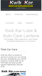 Mobile Screenshot of kwikkarlantana.com